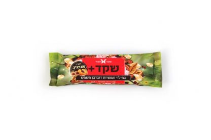 ⁦חטיף שקד +  בטעם חמנוציות גוגי ברי ומשמש 37 גרם⁩ – תמונה ⁦2⁩